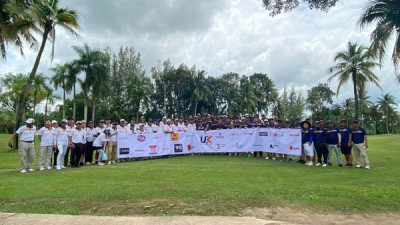 บรรยากาศการแข่งขันกอล์ฟ golf Ud Kk friendship