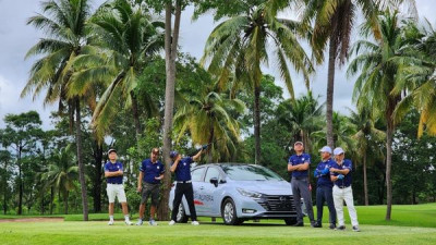 บรรยากาศการแข่งขันกอล์ฟ Lac Hong Cup Golf